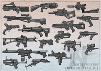Gun thumbnails for TMD concept